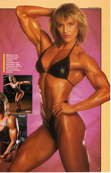 Cory Everson in a bikini