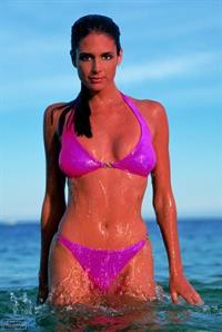 Stacey Williams in a bikini