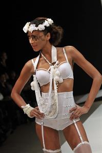 Noémie Lenoir in lingerie