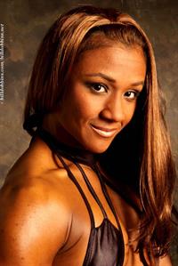 Tanji Johnson in a bikini