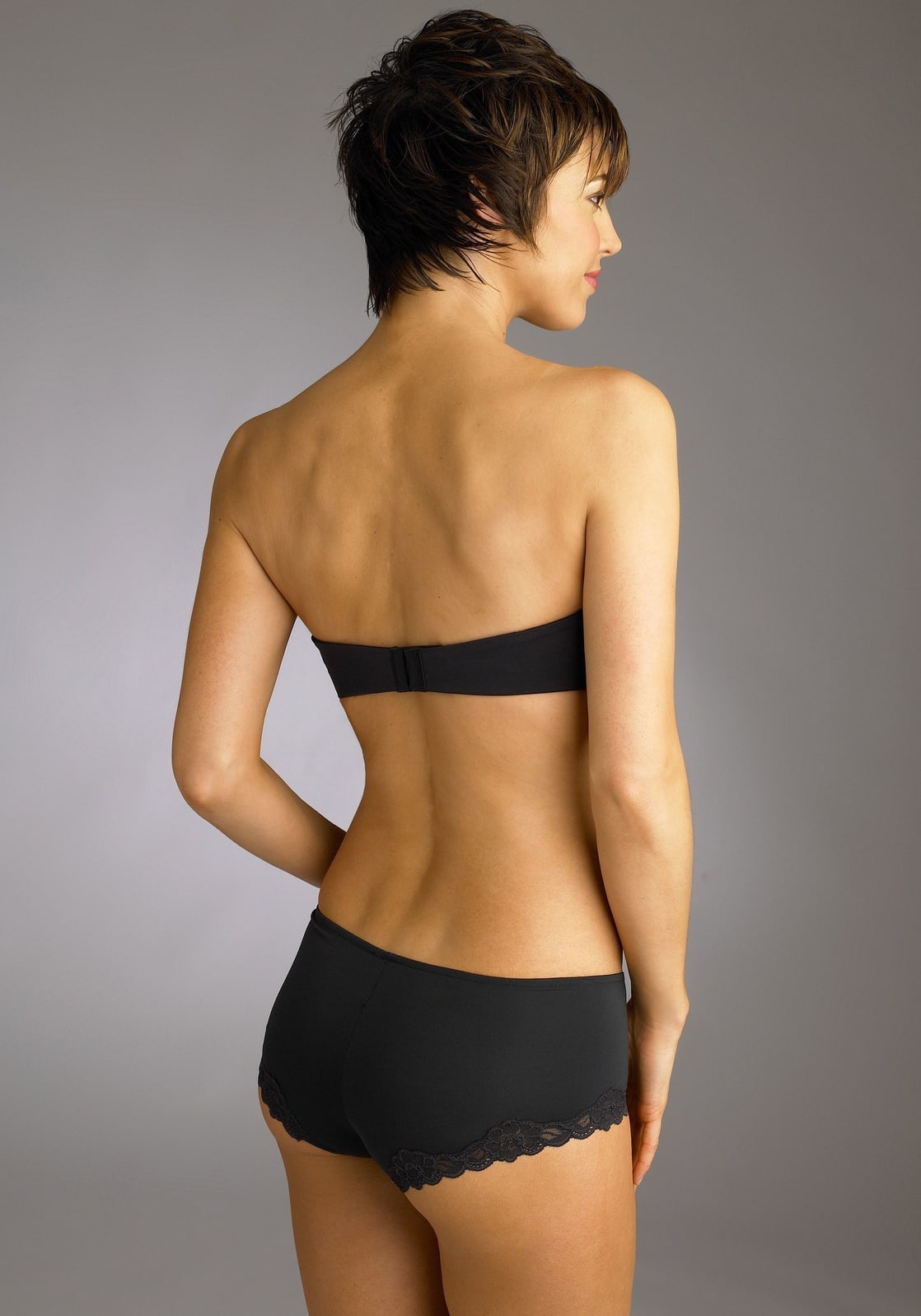 Michelle Ray Smith in lingerie