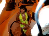 Naomi Campbell in a bikini