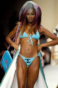 Naomi Campbell in a bikini