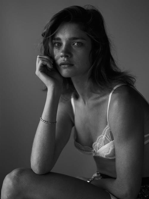 Natalia Vodianova in lingerie