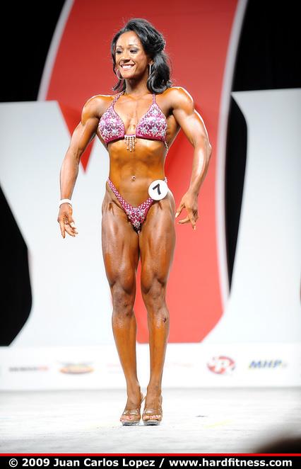 Tanji Johnson in a bikini