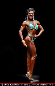 Tanji Johnson in a bikini