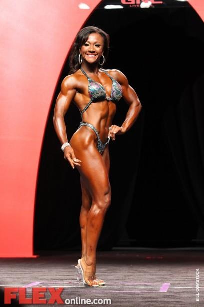 Tanji Johnson in a bikini