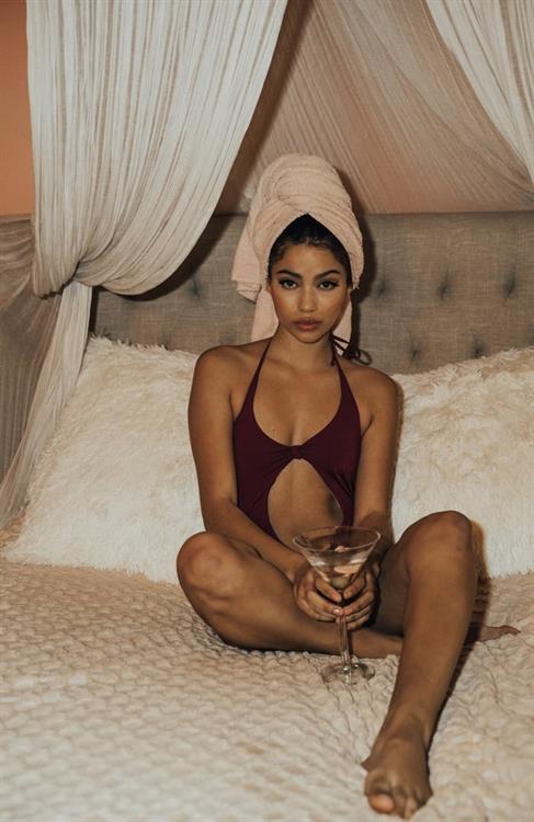 Audreyana Michelle in a bikini