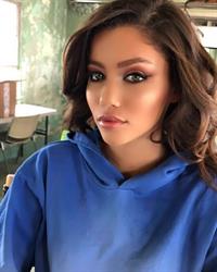 Audreyana Michelle taking a selfie