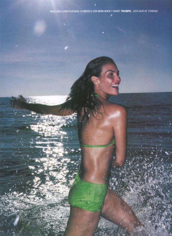 Inés Sastre in a bikini