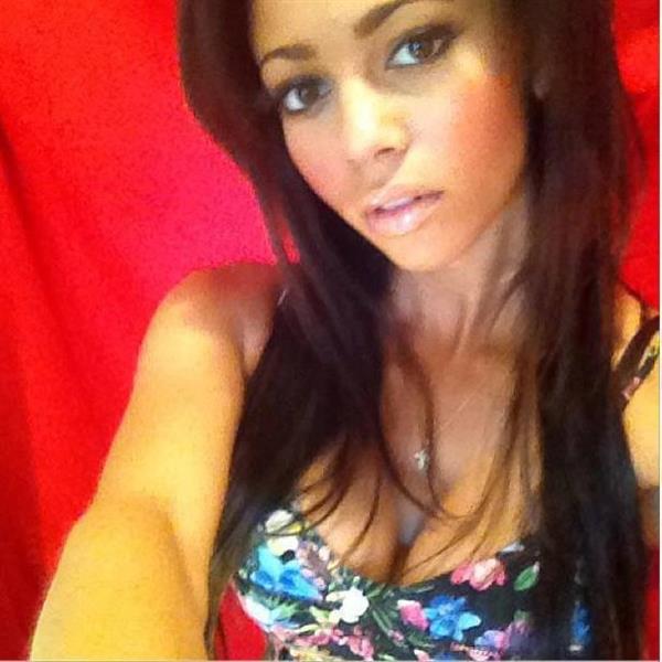 Vanessa Morgan taking a selfie