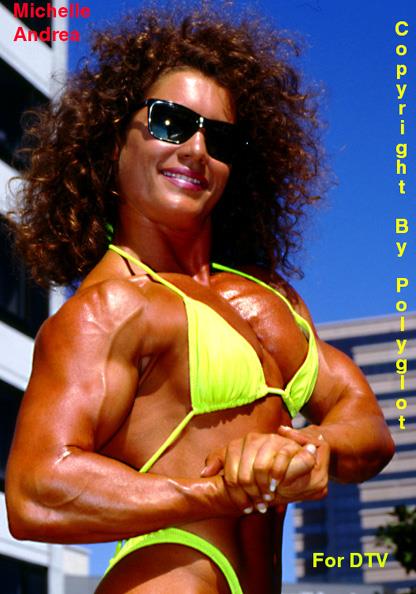 Michelle Andrea in a bikini