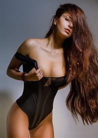 Helga Lovekaty in lingerie