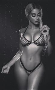 Ana Montana in a bikini in lingerie