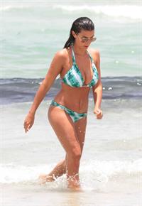 Ludivine Sagna in a bikini