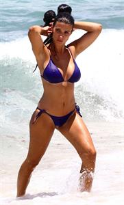 Ludivine Sagna in a bikini