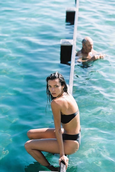 Anna-Christina Schwartz in a bikini