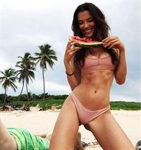 Anna-Christina Schwartz in lingerie