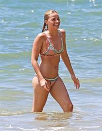 Margot Robbie in a bikini
