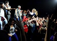 Taylor Swift In Concert at the Prudential Center in Newark, New Jersey on The RED Tour Mar. 27, 2013 