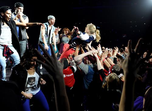 Taylor Swift In Concert at the Prudential Center in Newark, New Jersey on The RED Tour Mar. 27, 2013 