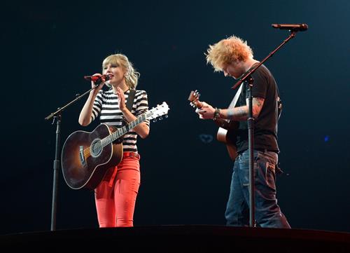 Taylor Swift In Concert at the Prudential Center in Newark, New Jersey on The RED Tour Mar. 27, 2013 