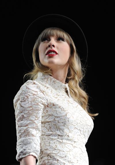 Taylor Swift In Concert at the Prudential Center in Newark, New Jersey on The RED Tour Mar. 27, 2013 