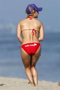 Hayden Panettiere in a bikini - ass