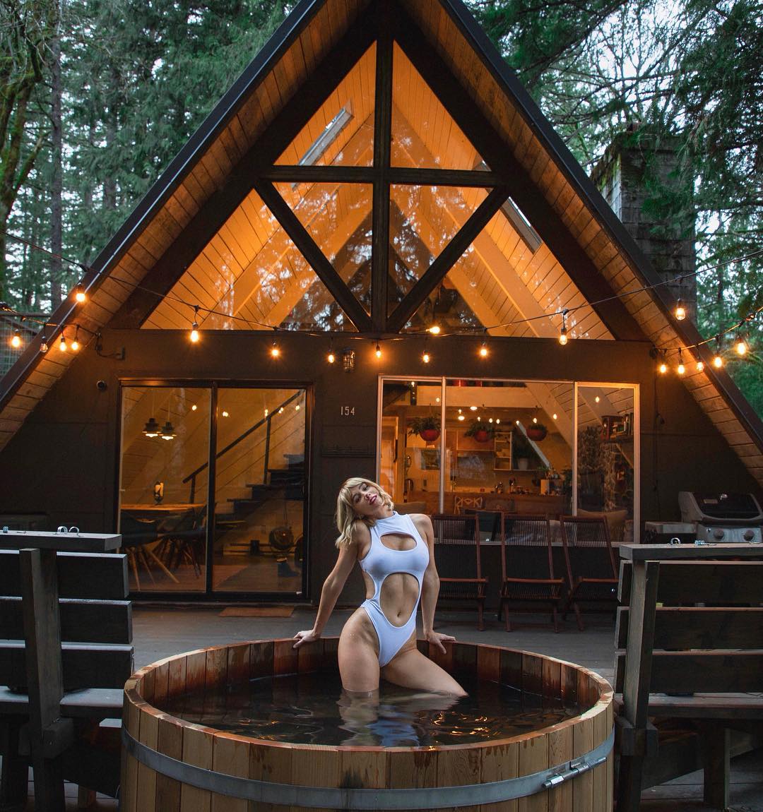 Sara Jean Underwood in a bikini