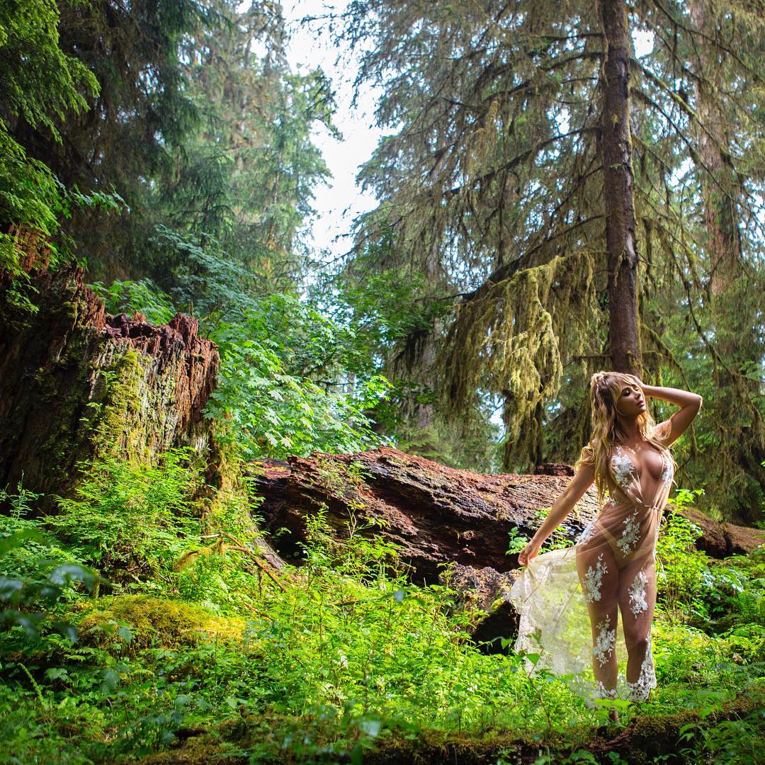 Sara Jean Underwood in a bikini