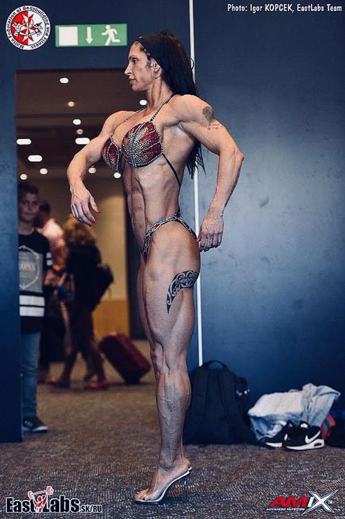 Beata Harcos in a bikini