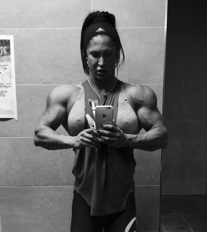 Beata Harcos taking a selfie