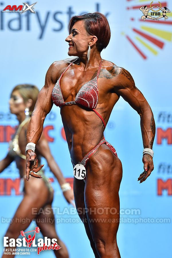 Aneta Heluszka in a bikini