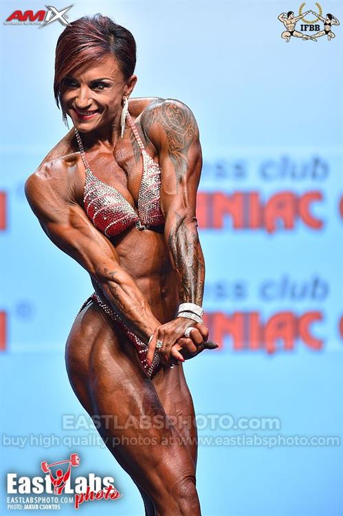 Aneta Heluszka in a bikini