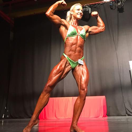 Carla Marquardt in a bikini