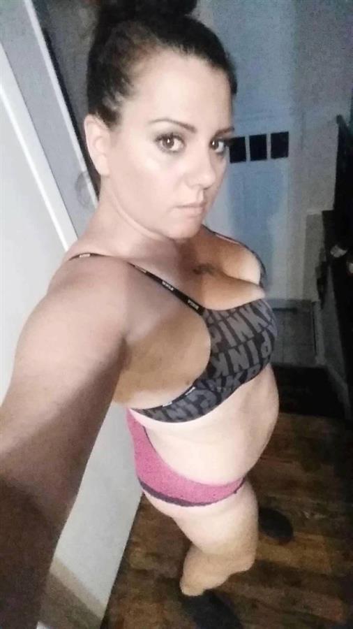 Nancy A in lingerie taking a selfie