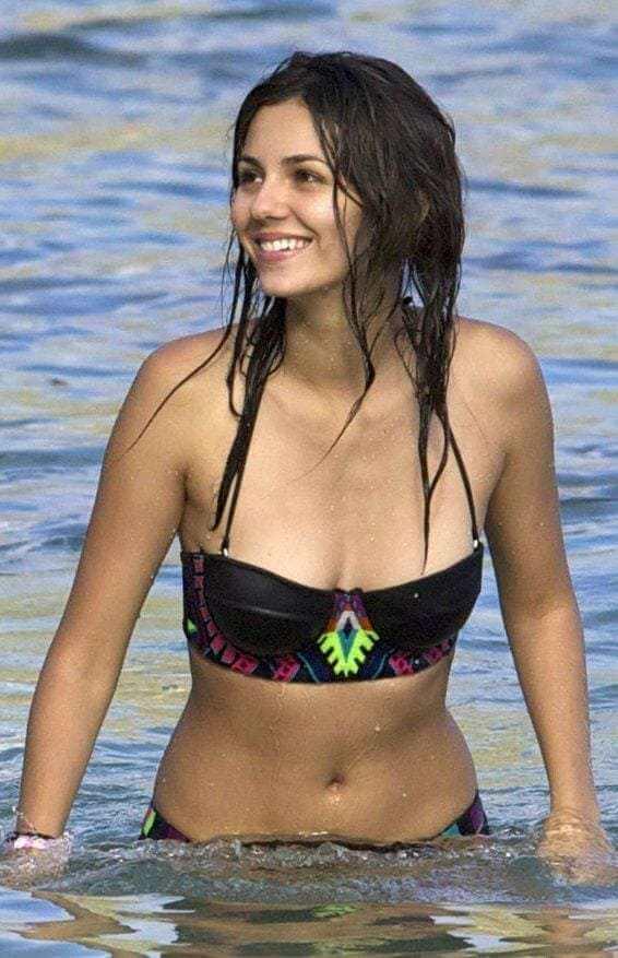 Victoria Justice in a bikini