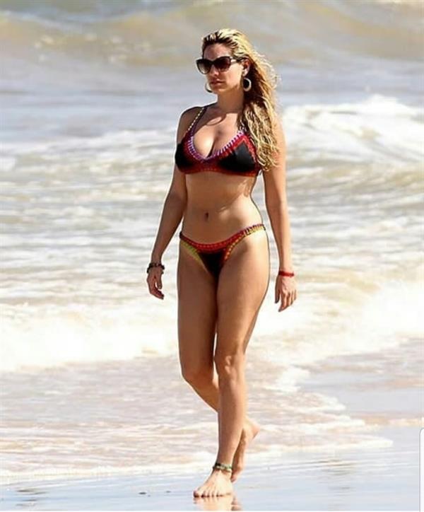 Kelly Brook in a bikini