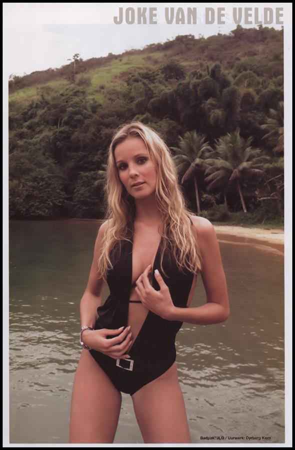 Joke Van De Velde in a bikini