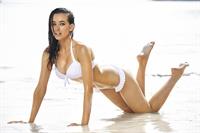 Sarah Stephens in a bikini