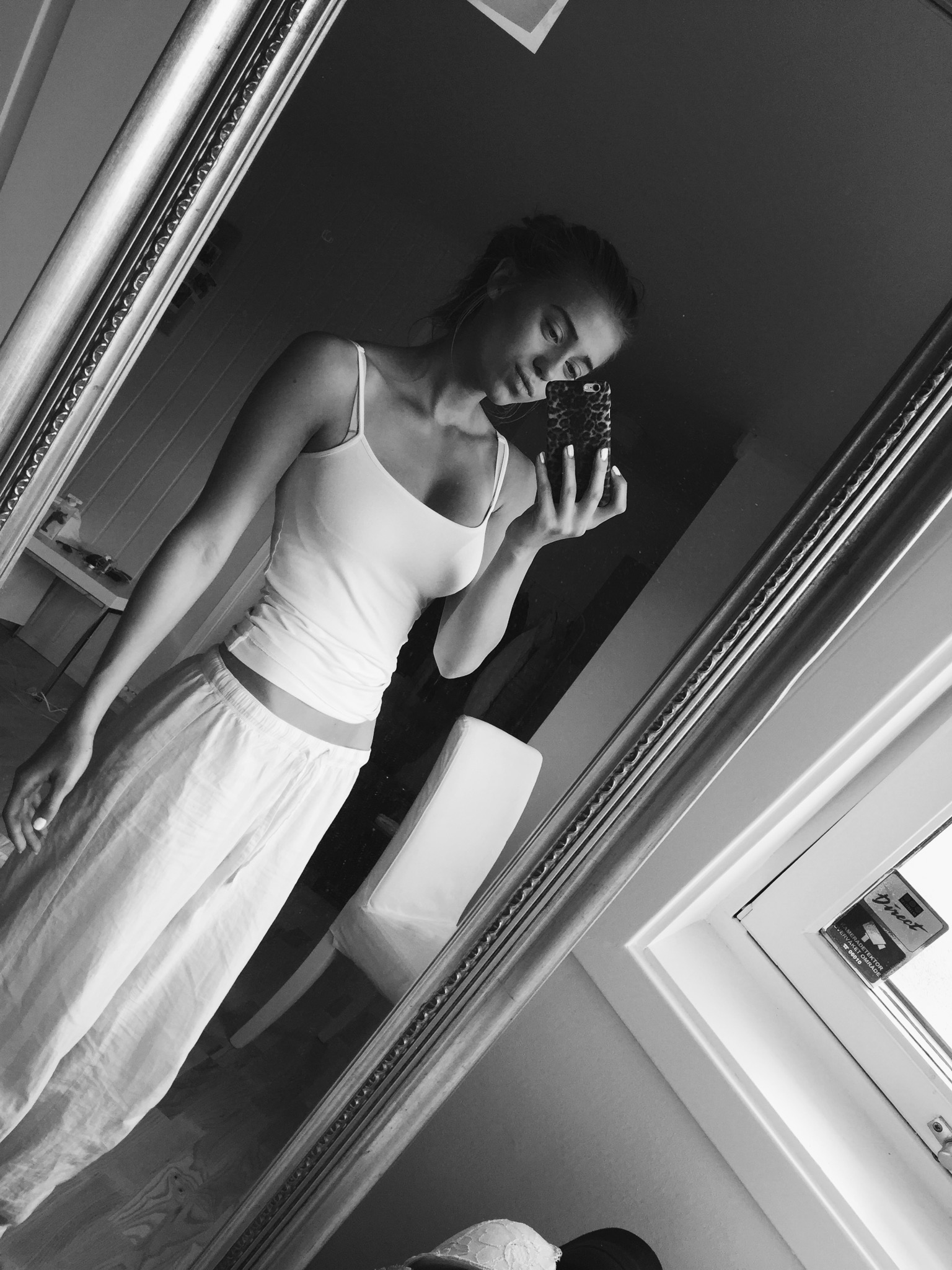 Caroline Scherman taking a selfie