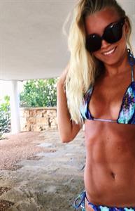 Anonymous in a bikini