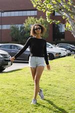 Desiree Jacobsen in Shorts