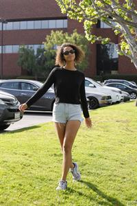 Desiree Jacobsen in Shorts