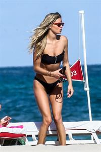 Danielle Knudson in a bikini