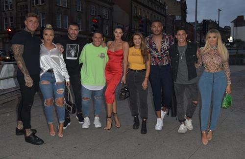 Chloe Ferry Pictures Chloe Ferry braless boobs in a see through top seen by paparazzi showing off her tits and ass.