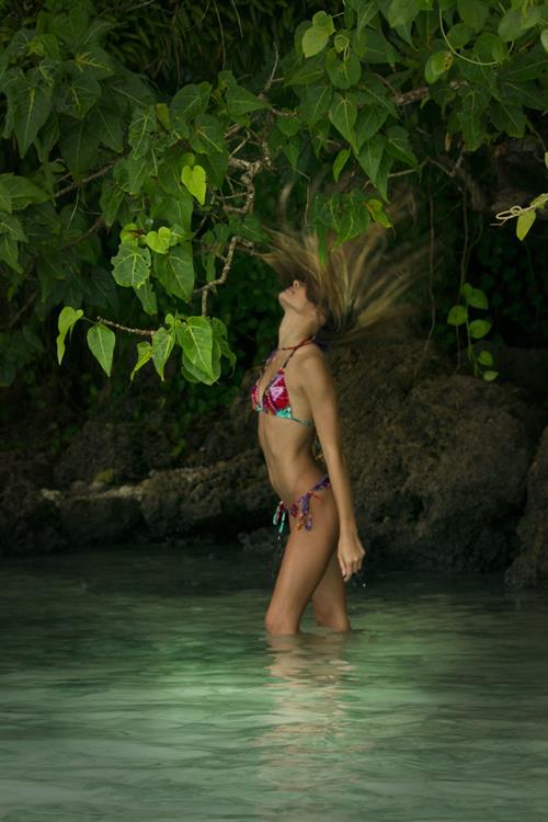 Pia Mia in a bikini