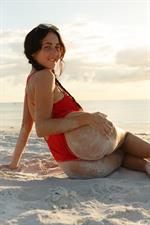 Dita Vetone Busty Beach Babe