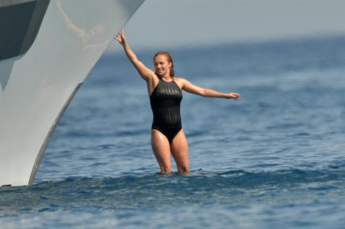 Hayden Panettiere in a bikini