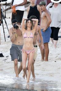 Behati Prinsloo in a bikini